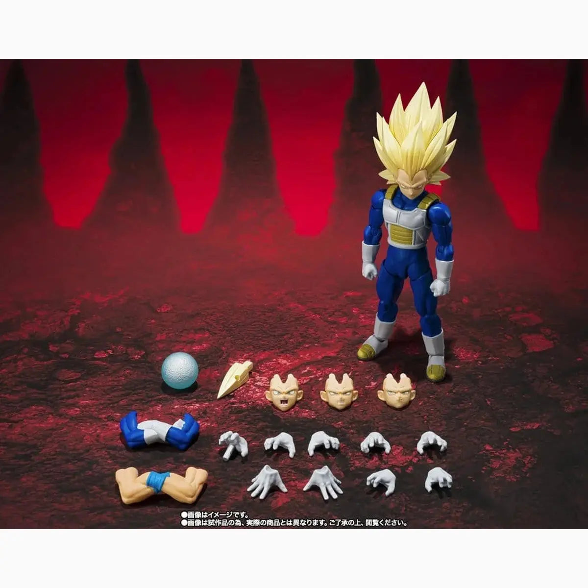 Dragon Ball Daima figurine S.H.Figuarts Super Saiyan 3 Vegeta 15 cm - Image 3