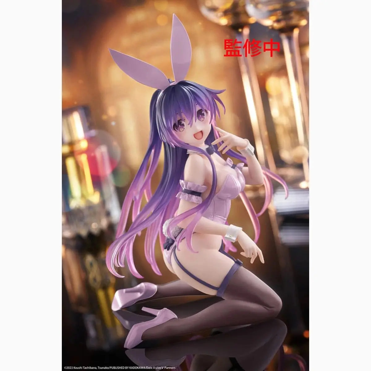 Date A Live statuette PVC Desktop Cute Figure Tohka Yatogami (Bunny Ver.) Renewal 13 cm - Image 5