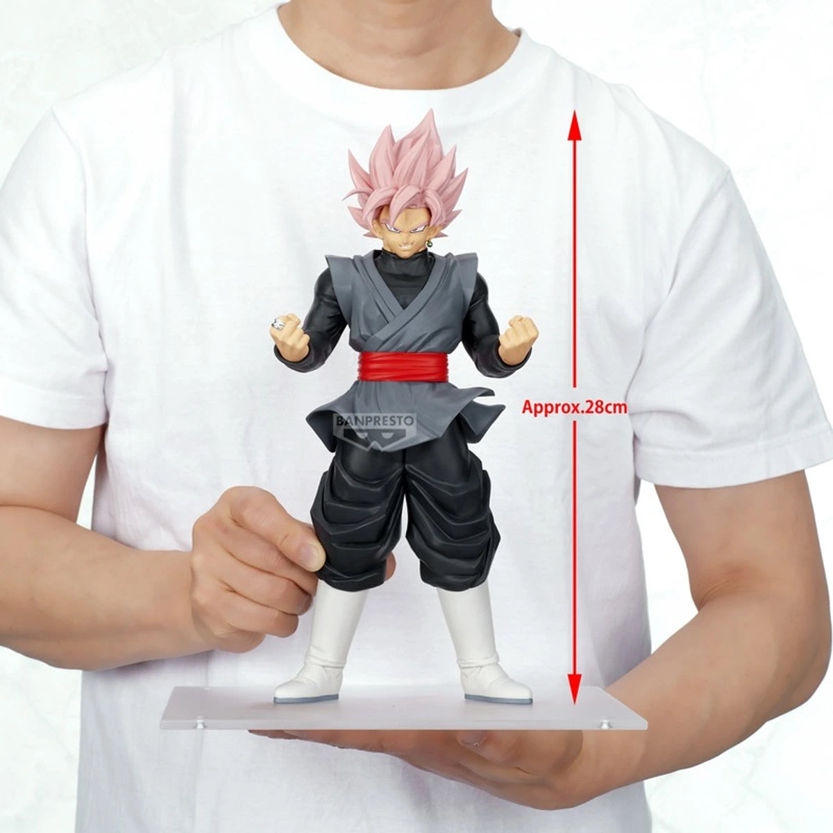 Dragon Ball Super Grandista Super Saiyan Rose Goku Black 28cm W145 - Image 5