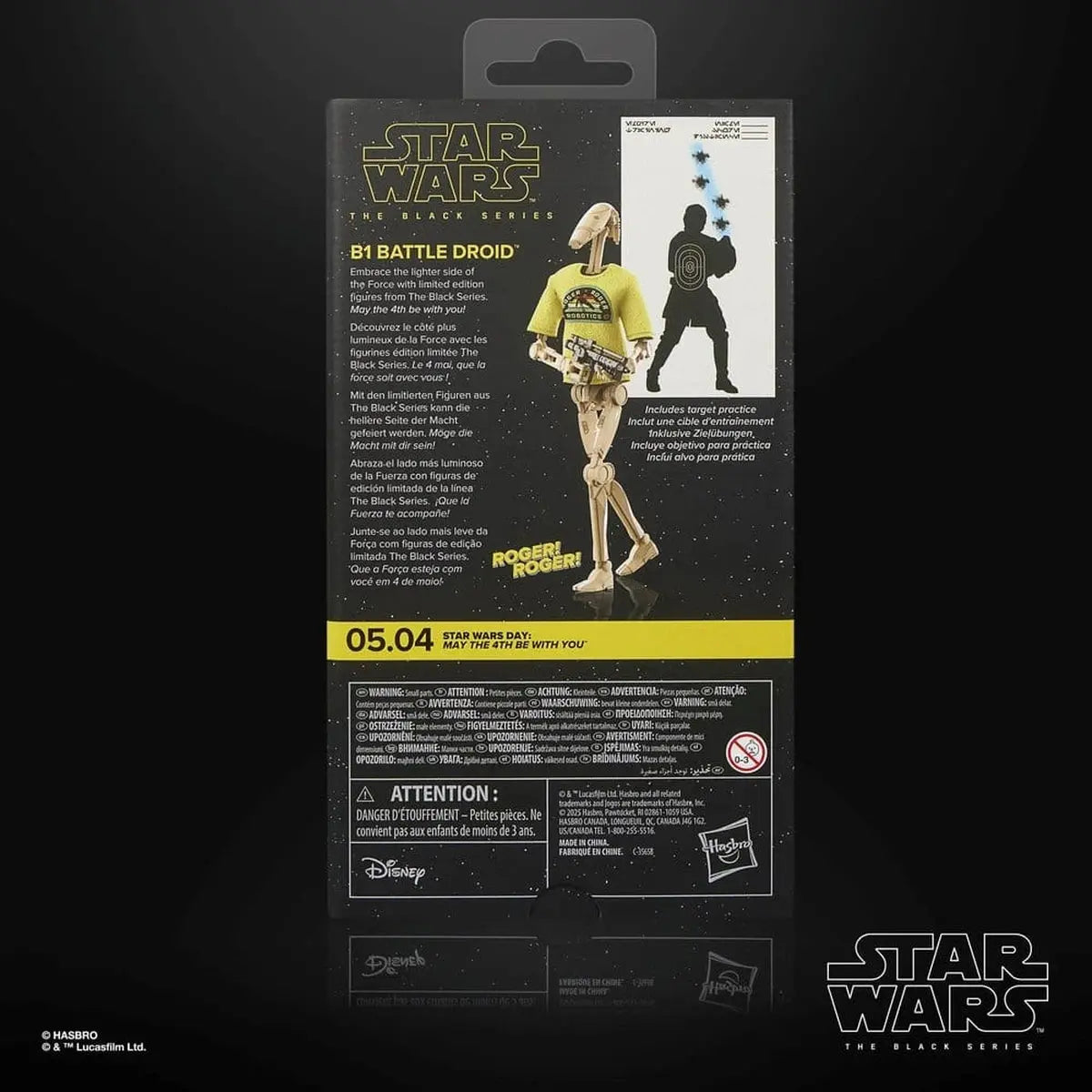 Star Wars Black Series figurine B1 Battle Droid May the 4th Be With You 15 cm - Image 7