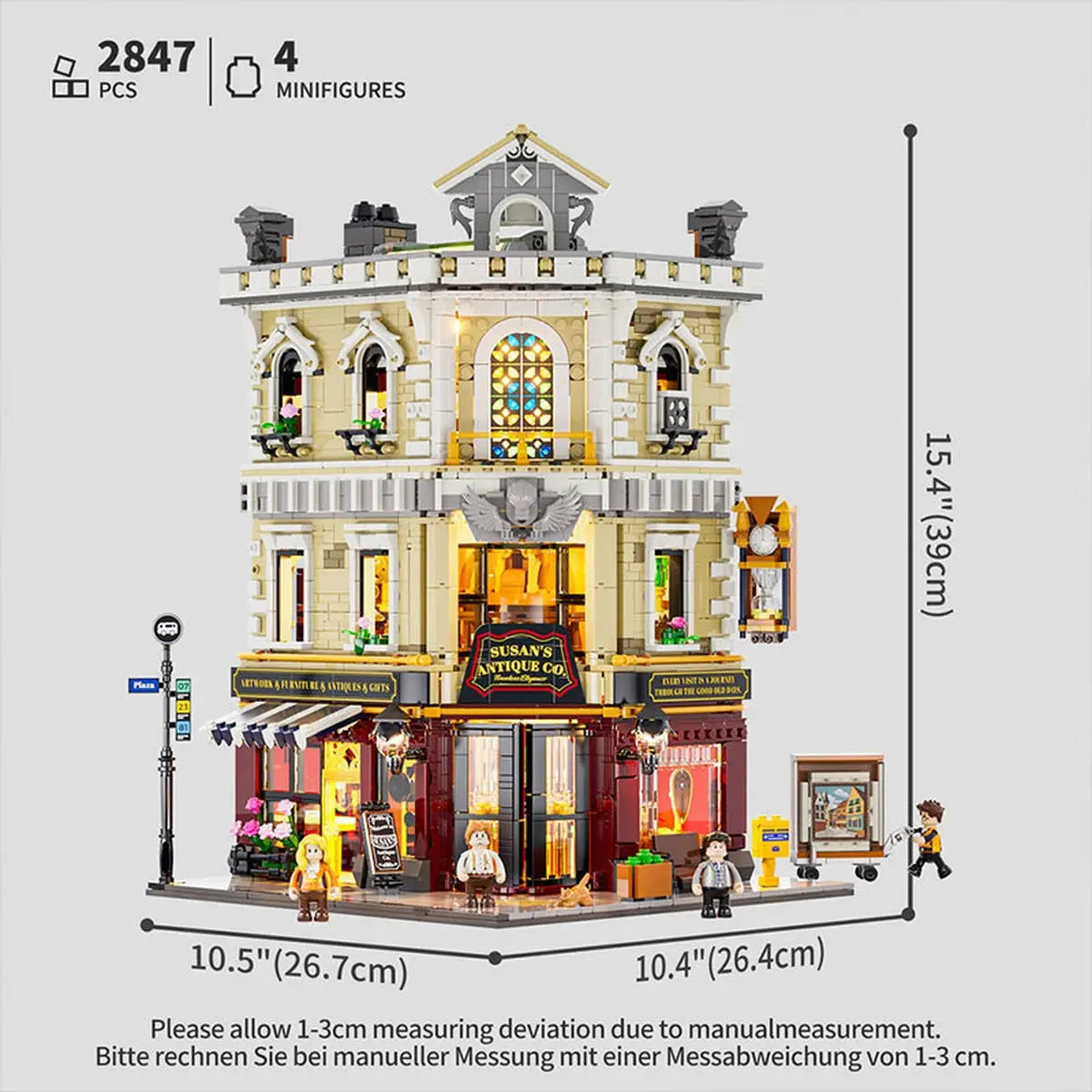 Lumibricks Town Life 15003 Antique Store (Antique Co.) - Image 4