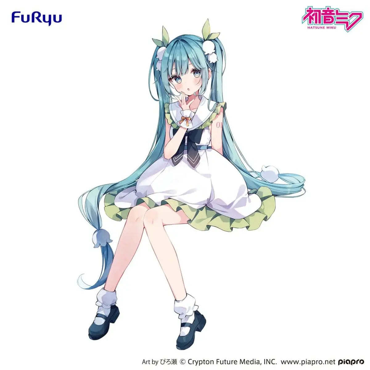 Hatsune Miku statuette PVC Noodle Stopper Flower Fairy Lily of the Valley 14 cm - Image 7