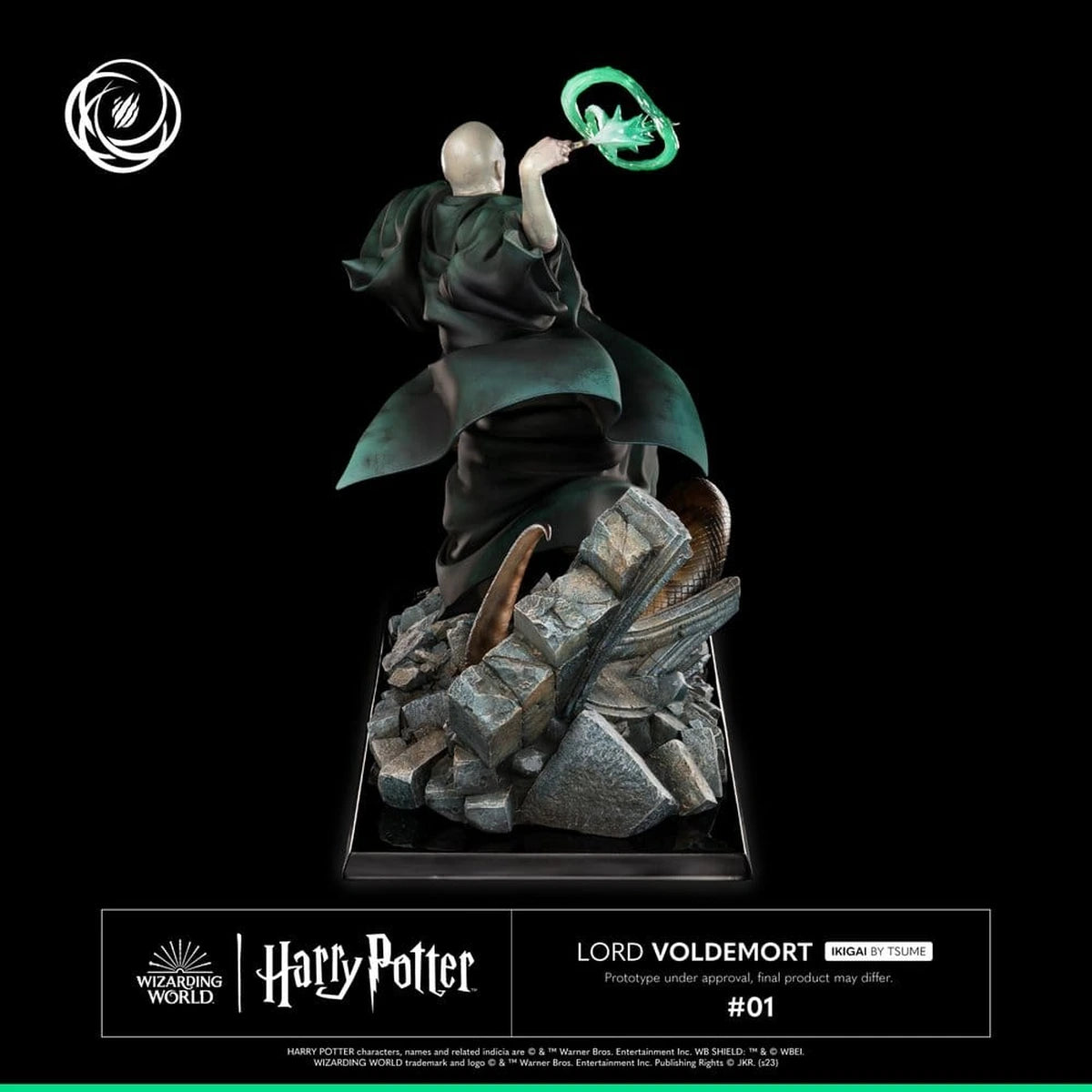 Harry Potter figurine 1/6 IKIGAI Lord Voldemort 32 cm - Image 7
