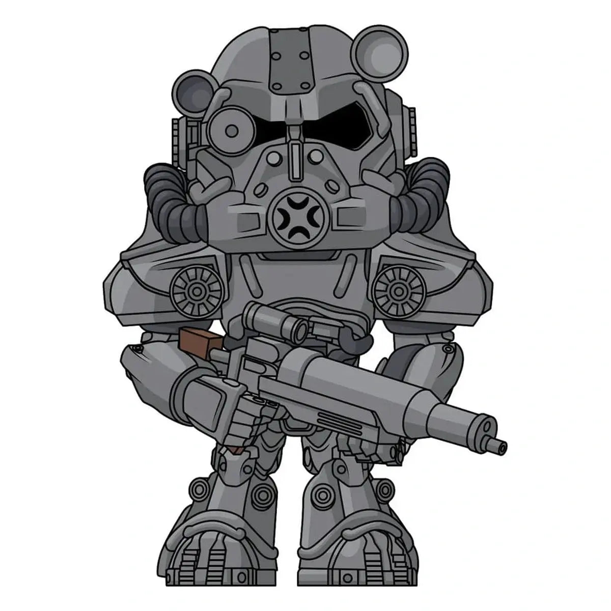 Fallout Vinyl figurine T-60 Power Armor 11 cm - Image 5