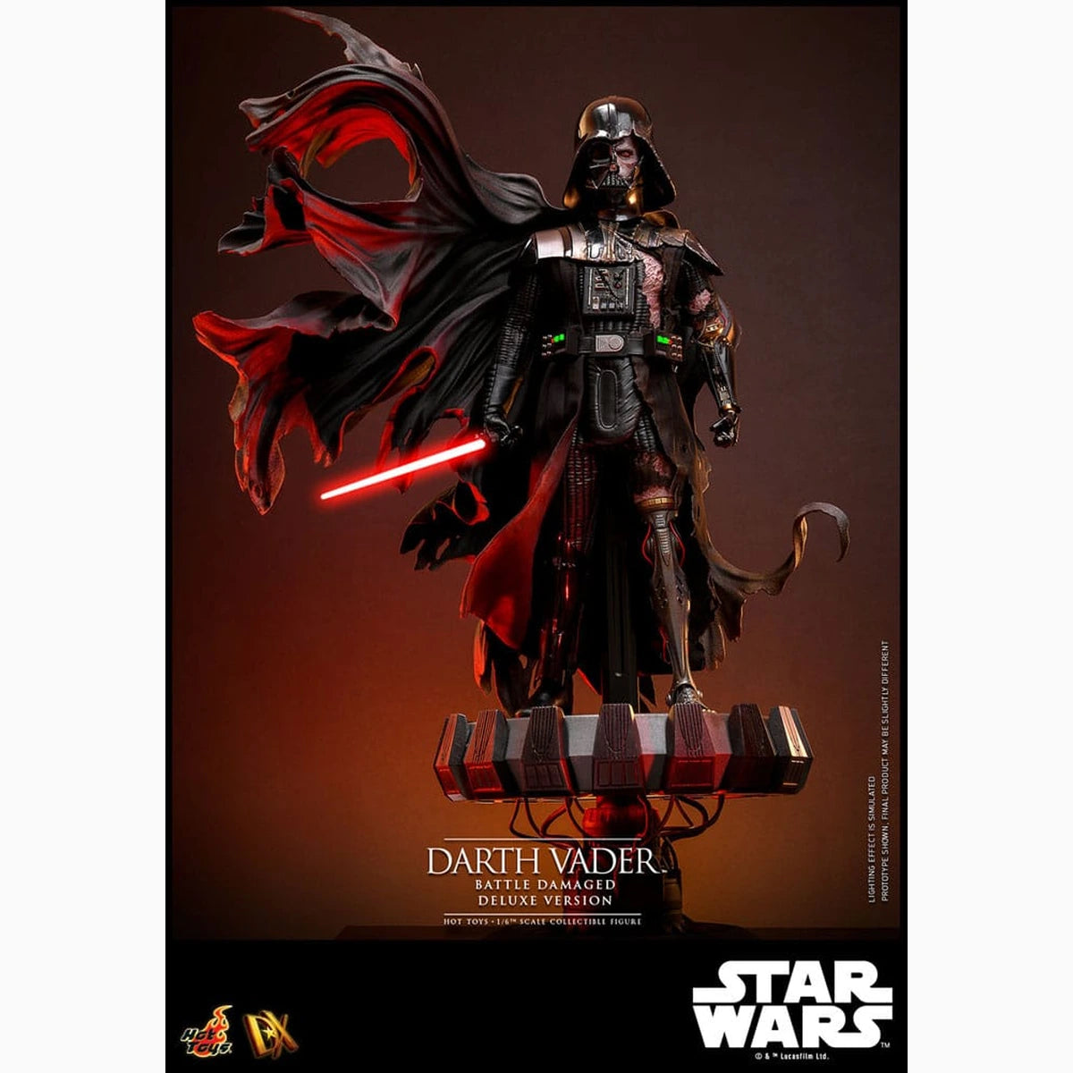 Star Wars figurine 1/6 Darth Vader (Battle Damaged) Deluxe Version 35 cm - Image 7