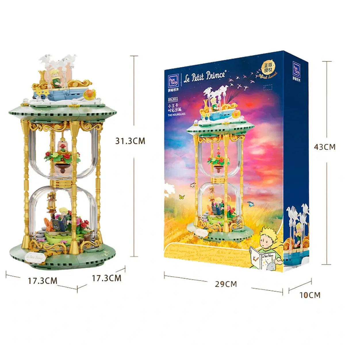 Le Petit Prince Pantasy The Hourglass 31cm Set A Construire - Image 2