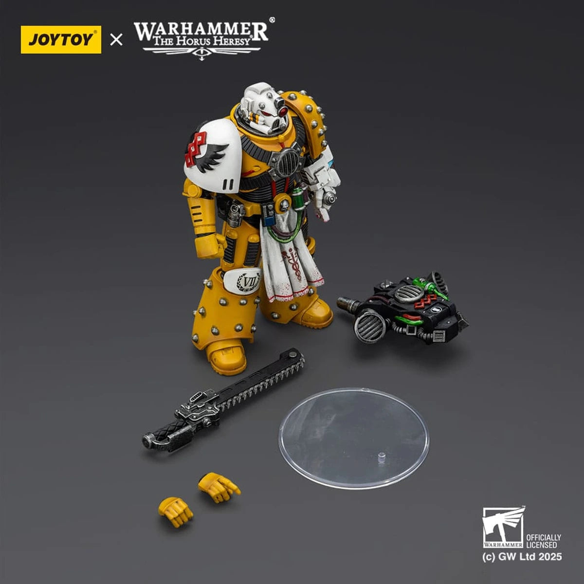 Warhammer 40,000: imperial Fists figurine Legion Apothecary 12 cm - Image 7