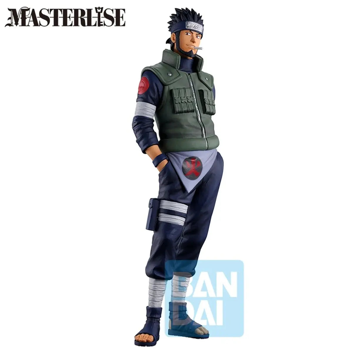 Naruto Shippuden Ichibansho Masterlise Hidan Kakuzu Arc Asuma Sarutobi 27cm - Image 1