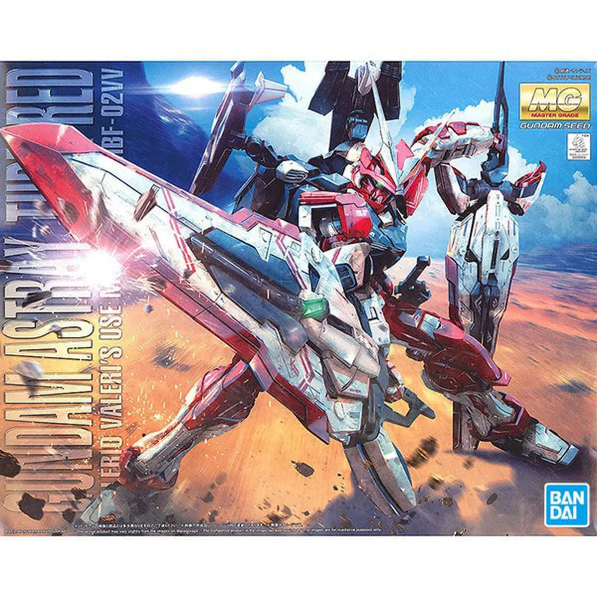 Gundam Gunpla MG 1/100 Mbf-02Vv Gundam Astray Turn Red - Image 2