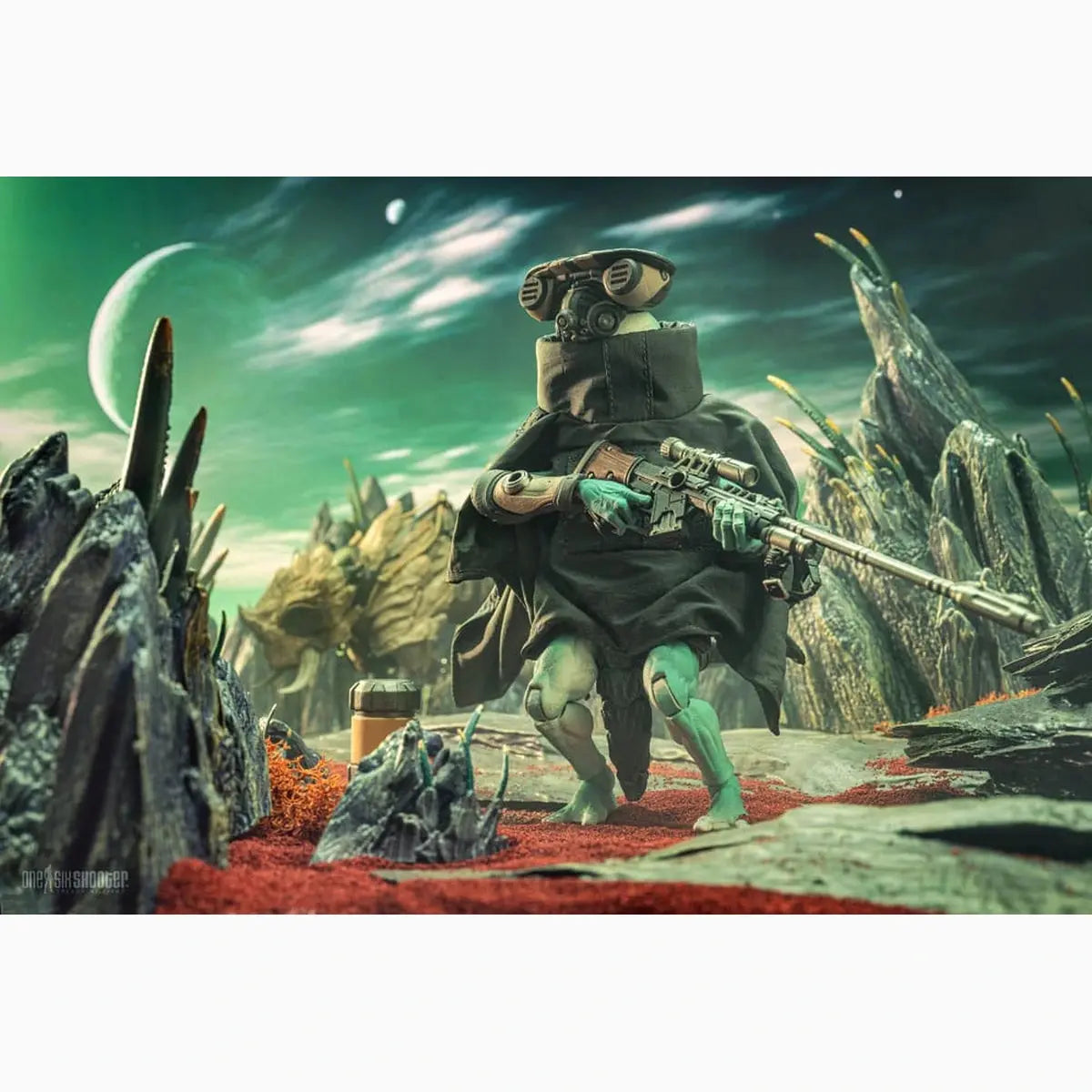 Cosmic Legions: OxKrewe Book Two Harrow Zone figurine AhgCha (Deluxe) 18 cm - Image 7