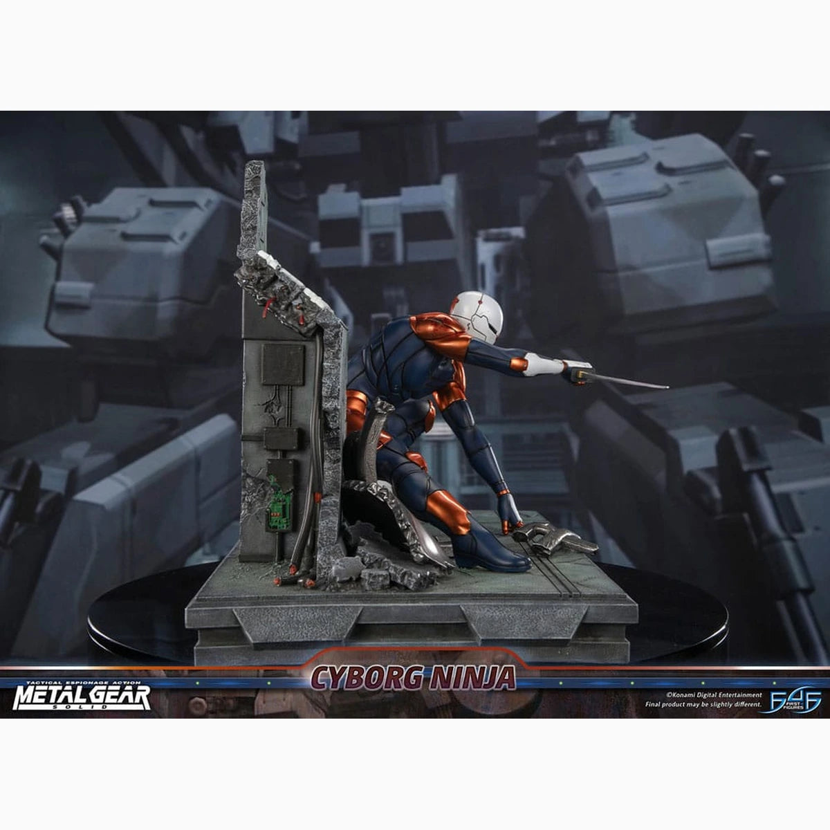 Metal Gear Solid statuette Cyborg Ninja (Gray Fox) 41 cm - Image 7