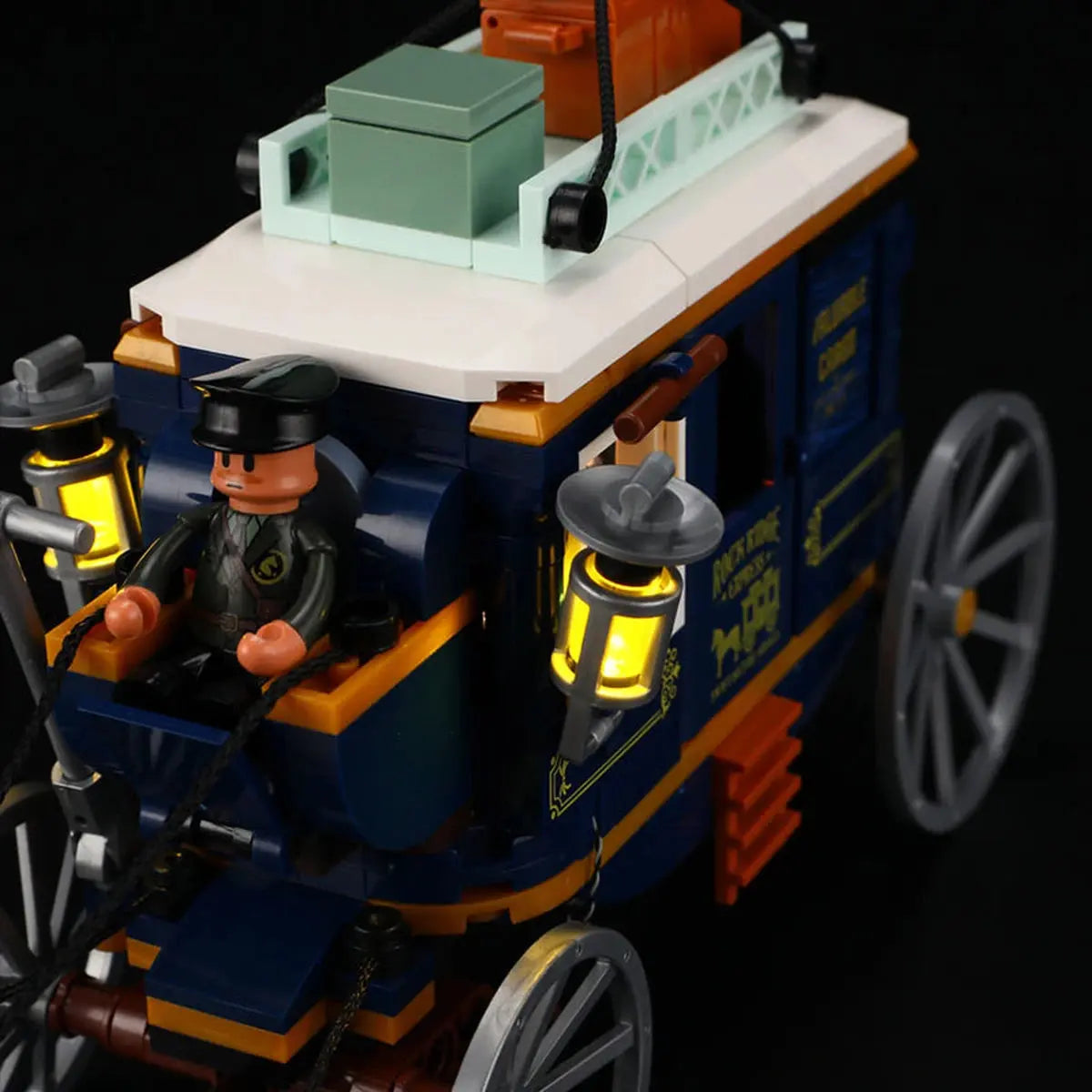 Lumibricks The Old West 14006N Treasure Stagecoach - Image 3