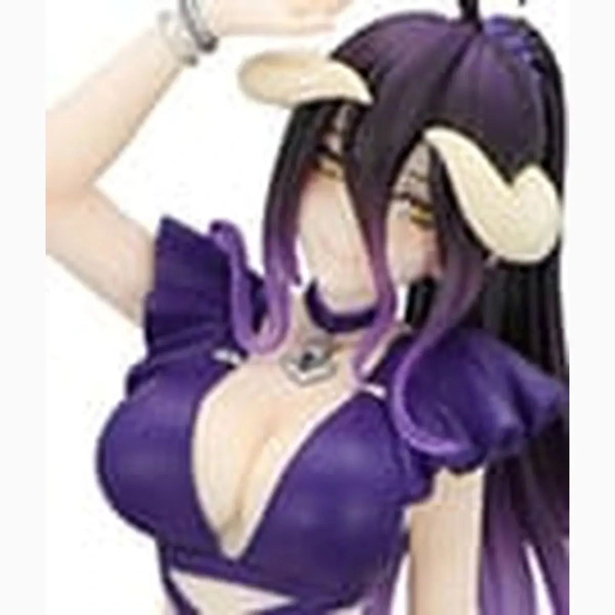 Overlord statuette PVC Noodle Stopper Albedo Swimsuit Dark Purple Color Ver. 16 cm - Image 2