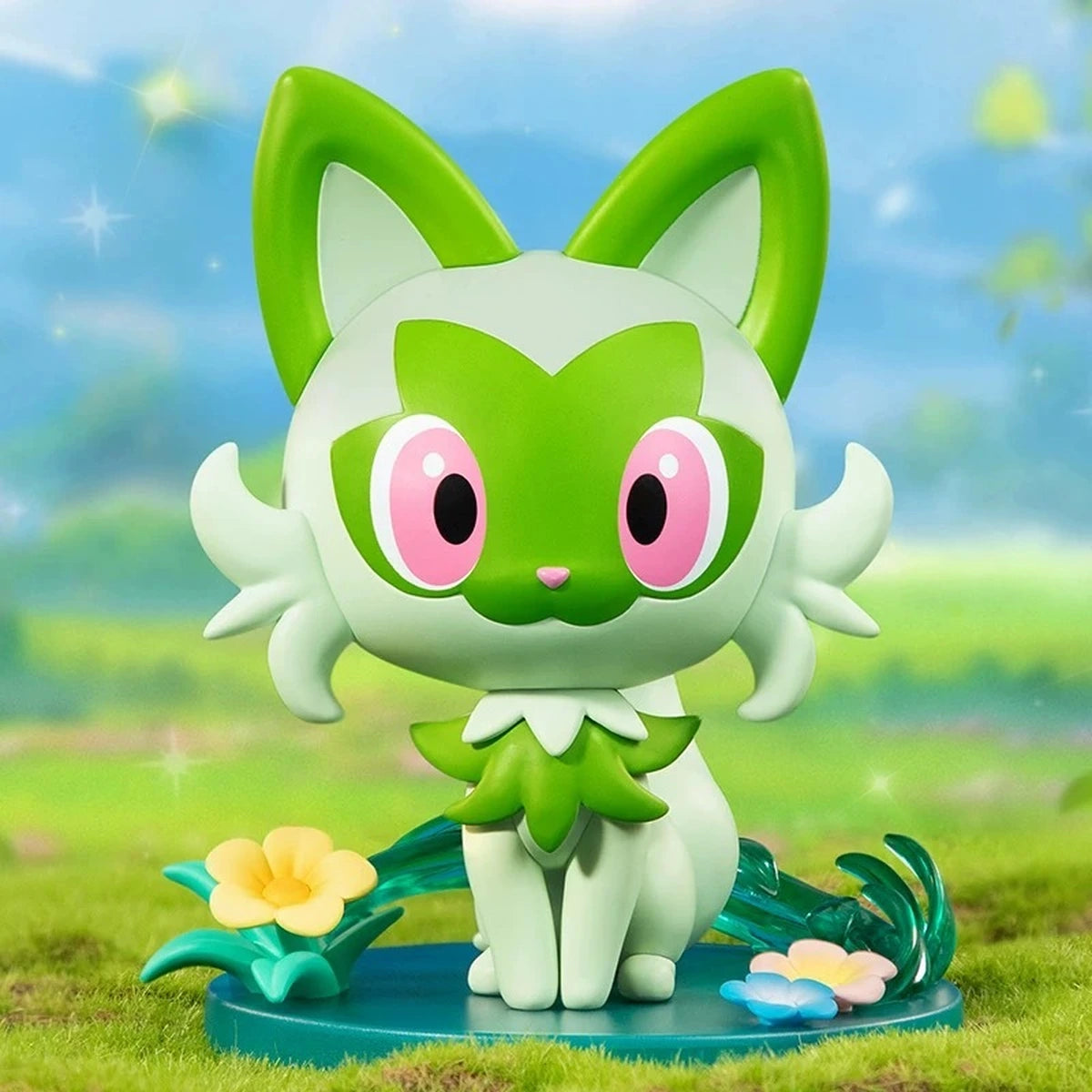 Pokemon Funism Prime Figure Poussacha Sprigatito 20cm - Image 2