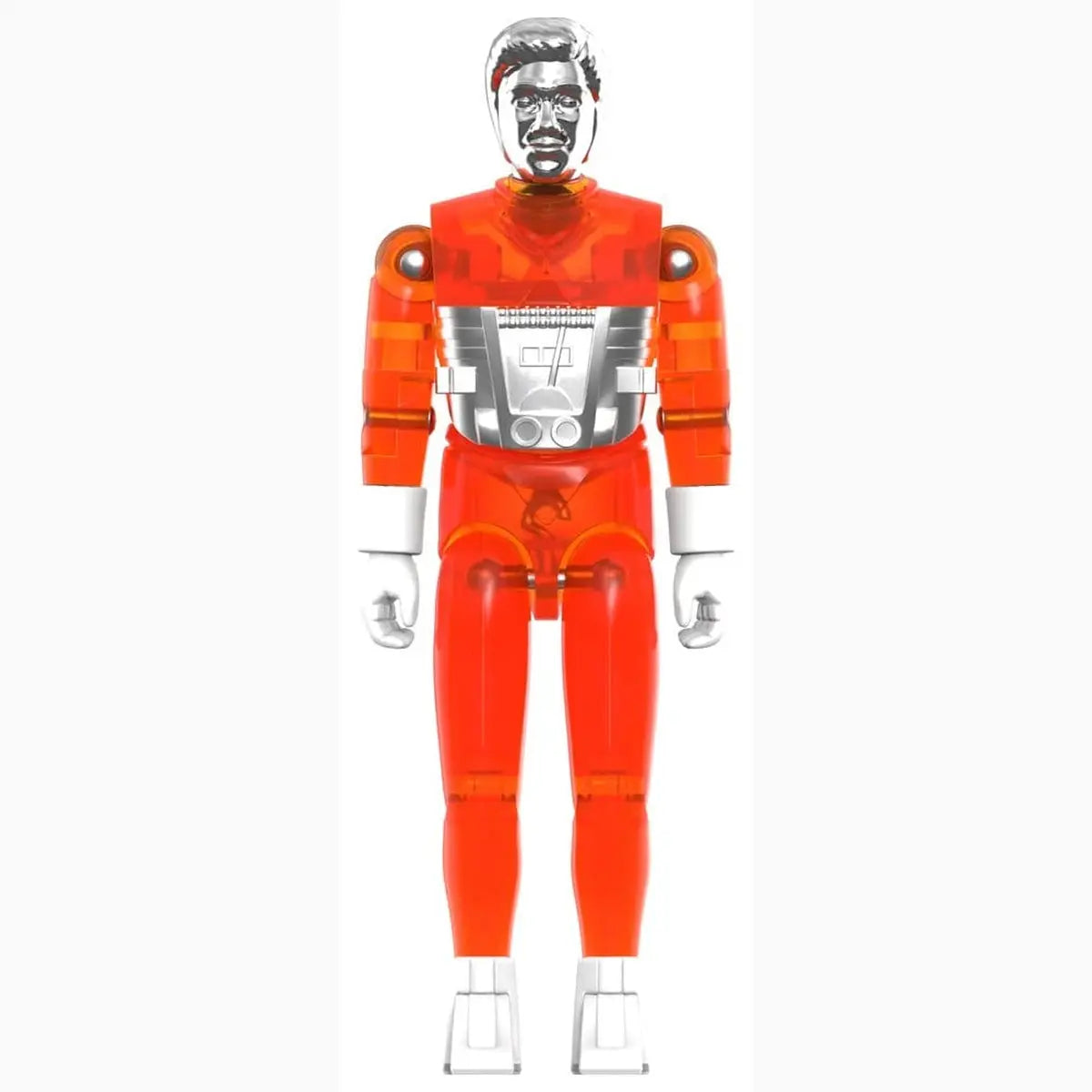 Micronauts ReAction+ figurine Wave 04 Time Traveler (Translucent Orange) - Image 3