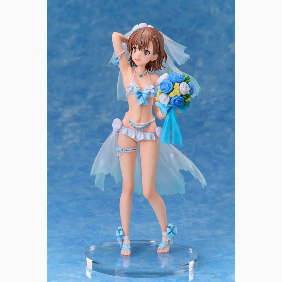 A Certain Scientific Railgun T statuette PVC 1/7 Mikoto Misaka Wedding Swimsuit Ver. 25 cm - Image 7