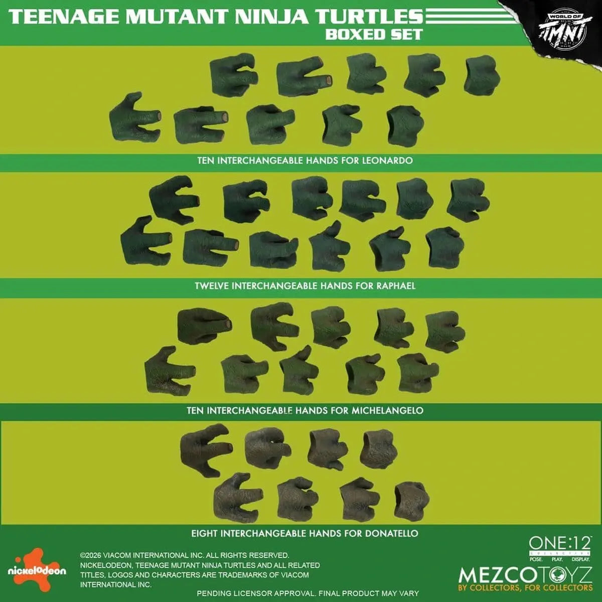 Tortues Ninja One:12 Collective figurines 1/12 Boxed Set 17 cm - Image 7