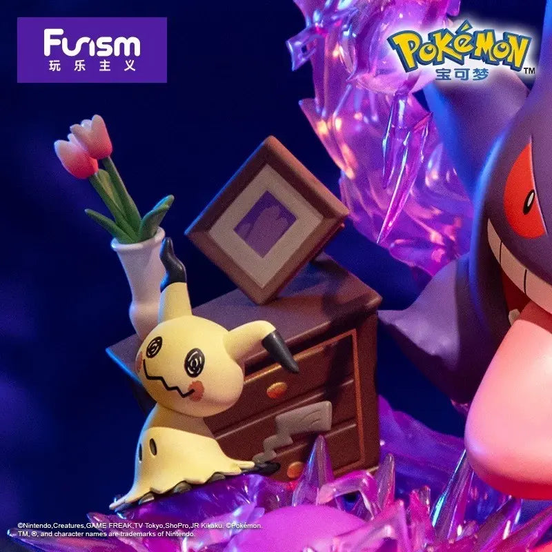 Pokémon FUNISM PRIME FIGURE MEIDUM - ECTOPLASMA & MIMIQUI Rue Du Rétro