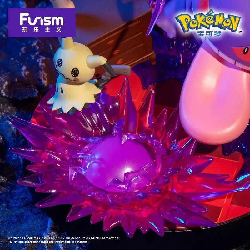 Pokémon FUNISM PRIME FIGURE MEIDUM - ECTOPLASMA & MIMIQUI Rue Du Rétro