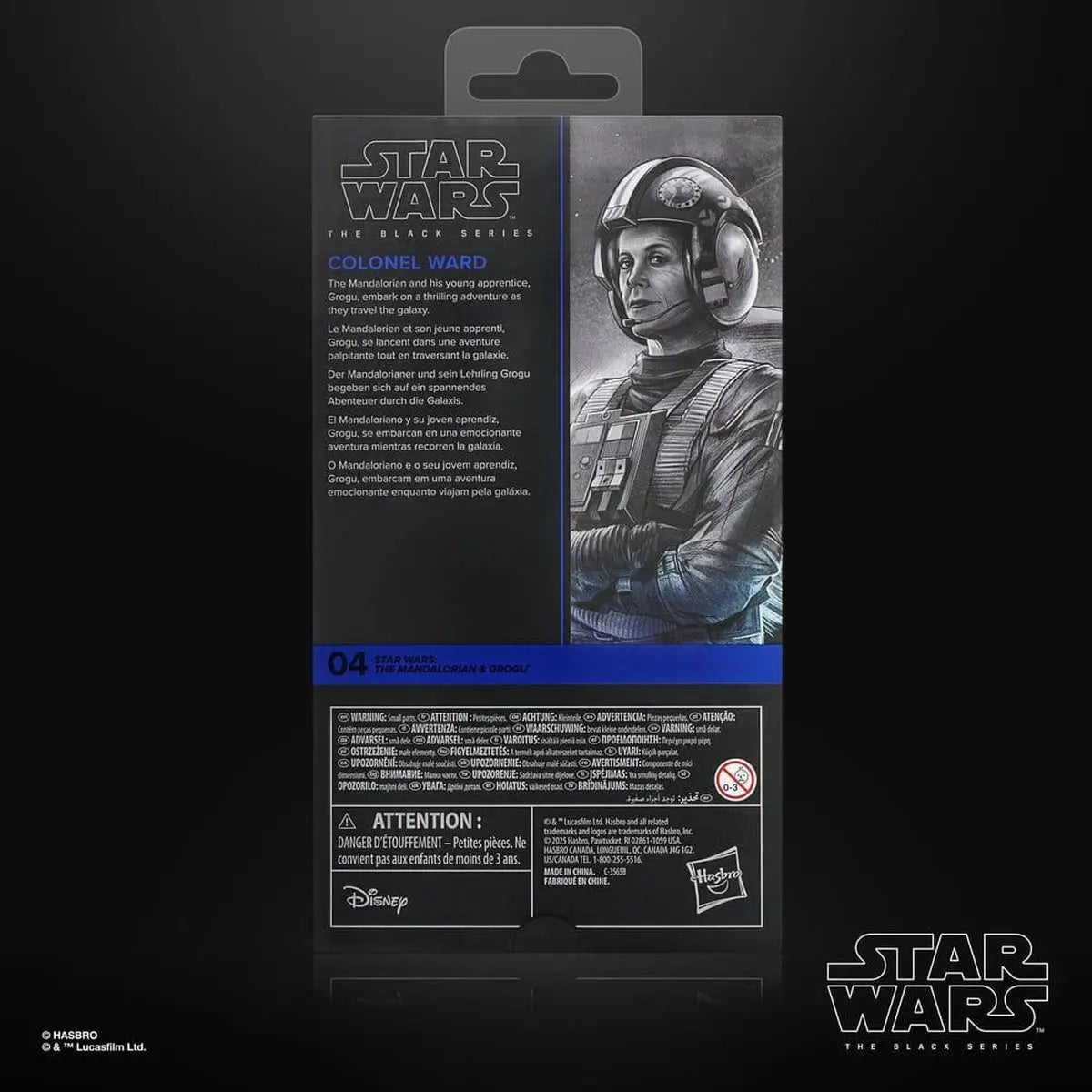 Star Wars: The Mandalorian & Grogu Black Series figurine Colonel Ward 15 cm - Image 7