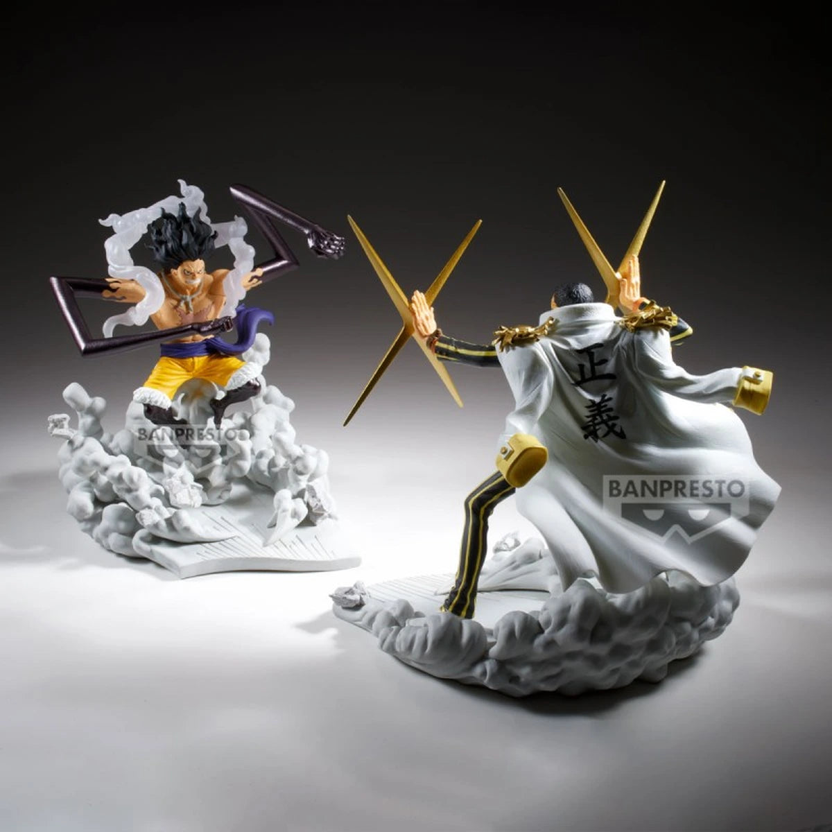 ONE PIECE - SENKOZEKKEI FIGURE - MONKEY D.LUFFY GEAR 4 - Image 3