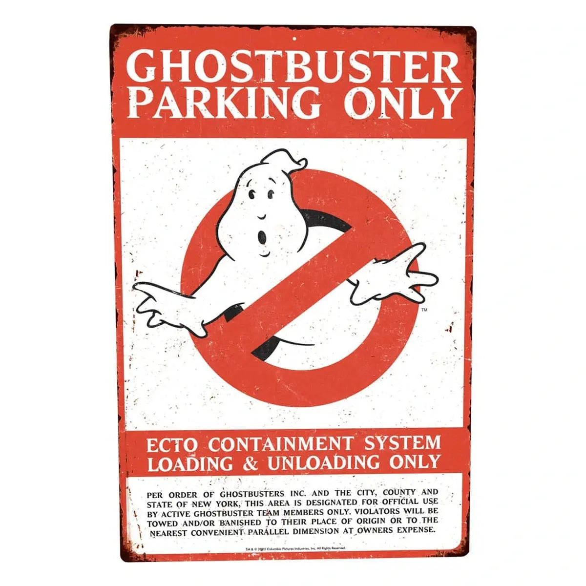 Ghostbusters panneau métal Parking - Image 3