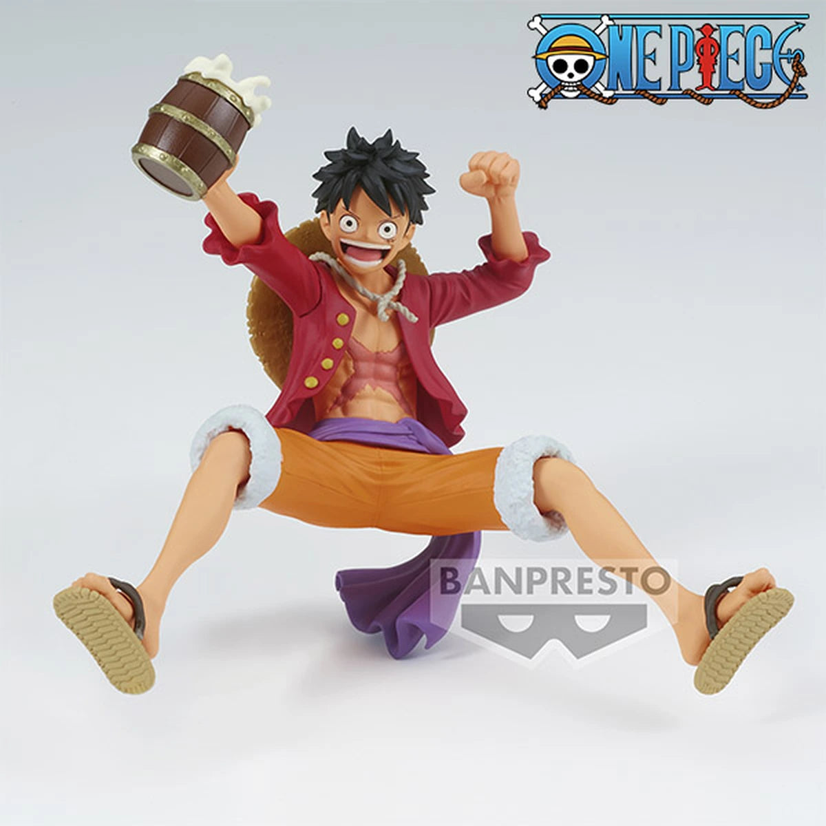 One Piece It's A Banquet!! Monkey D Luffy 9cm -W97 - Image 1