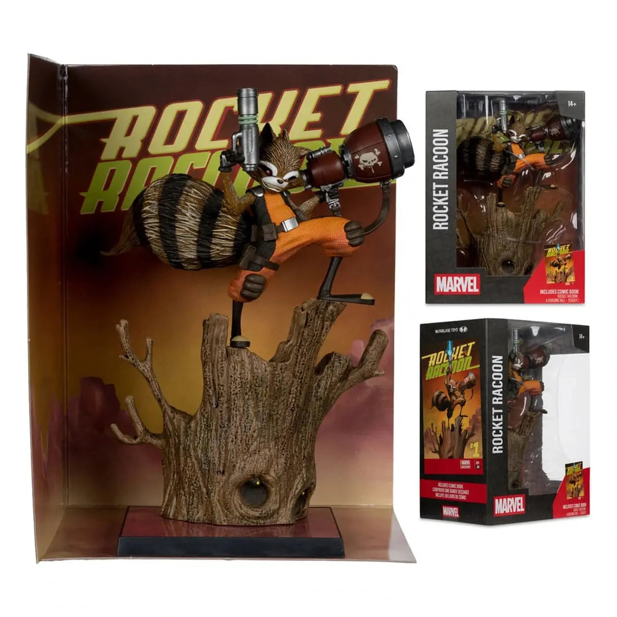 Marvel Collection statuette PVC 1/6 Rocket Racoon (Rocket Racoon: A Chasing Tale #1) 18 cm - Image 7