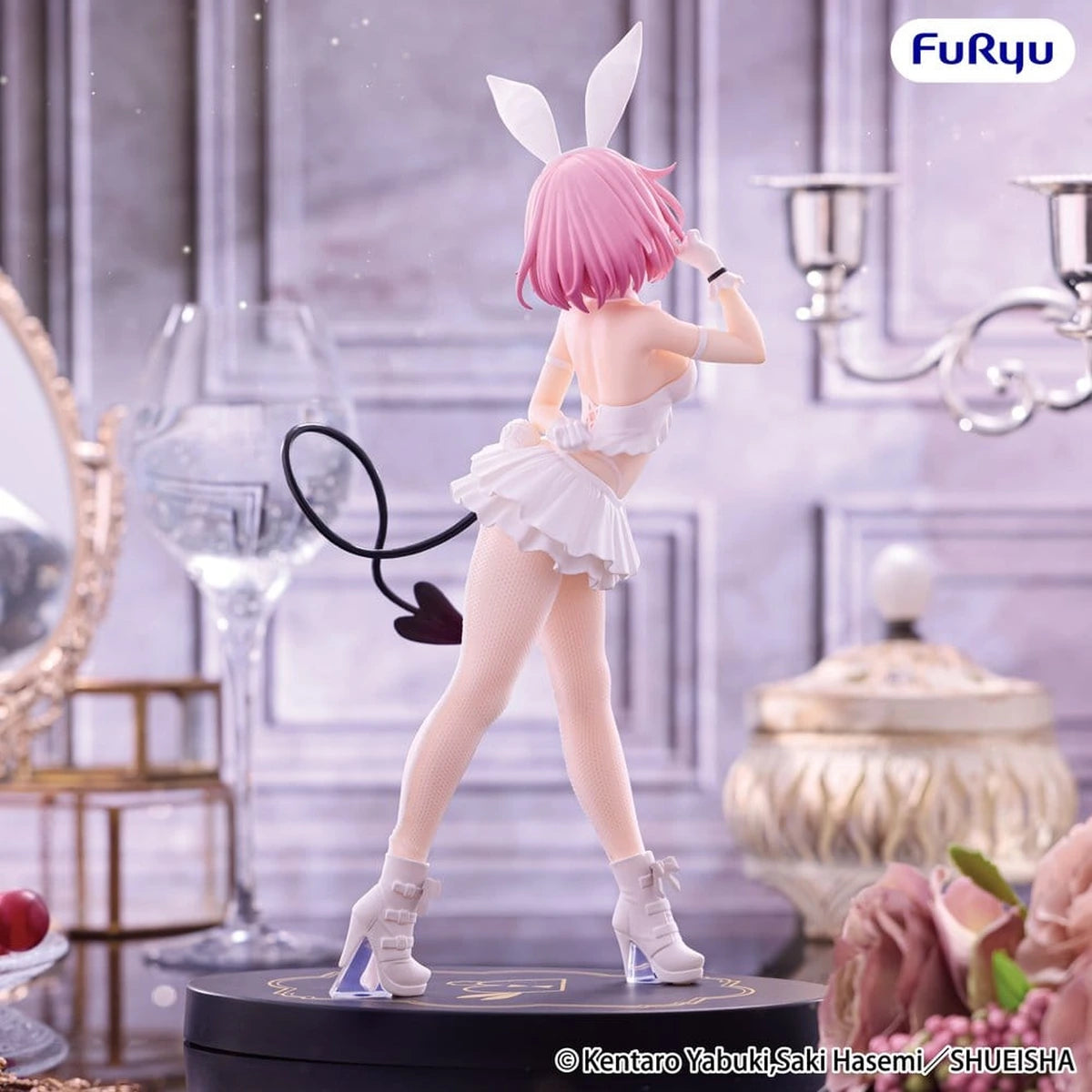 To Love-Ru Darkness statuette PVC BiCute Bunnies Momo Belia Deviluke White Color Ver. 27 cm - Image 4