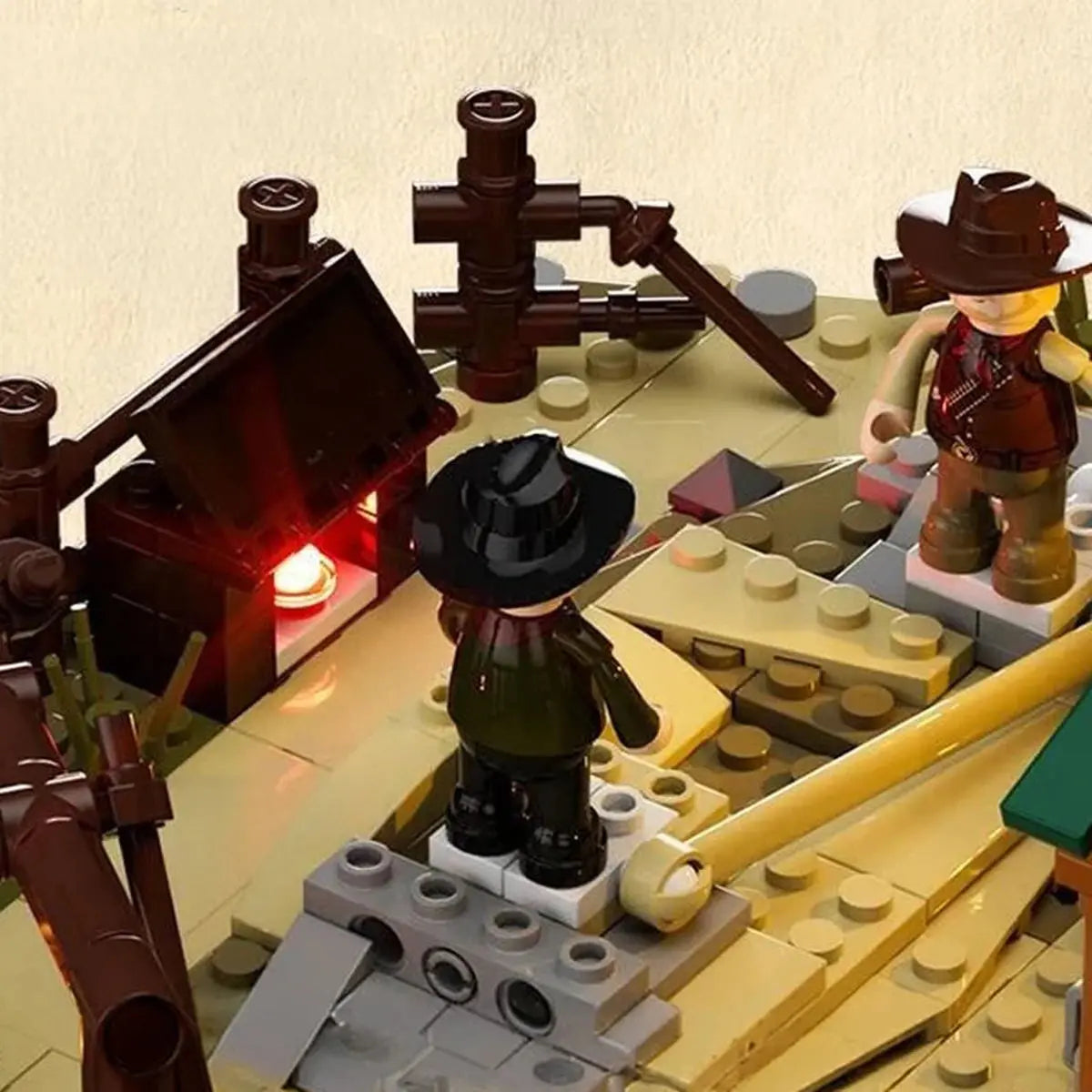 Lumibricks The Old West 14017 Wild West Ranch Duel - Image 2