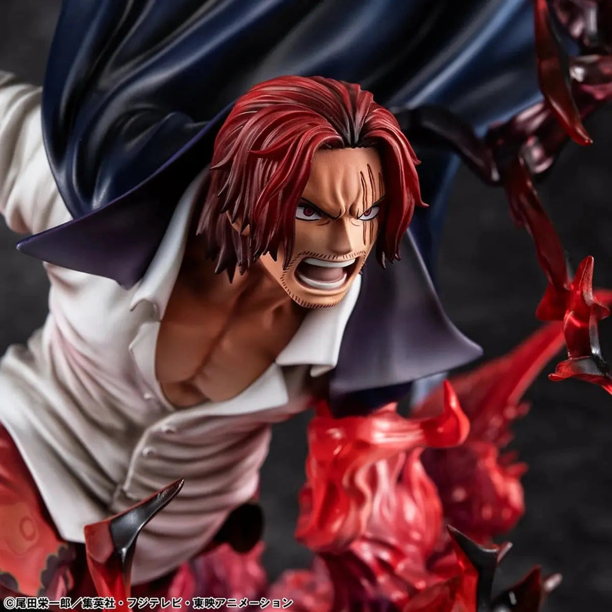 One Piece statuette PVC P.O.P. SA-MAXIMUM Leader of Red Hair Pirates Red-Haired Shanks Kamusari 25 cm - Image 7