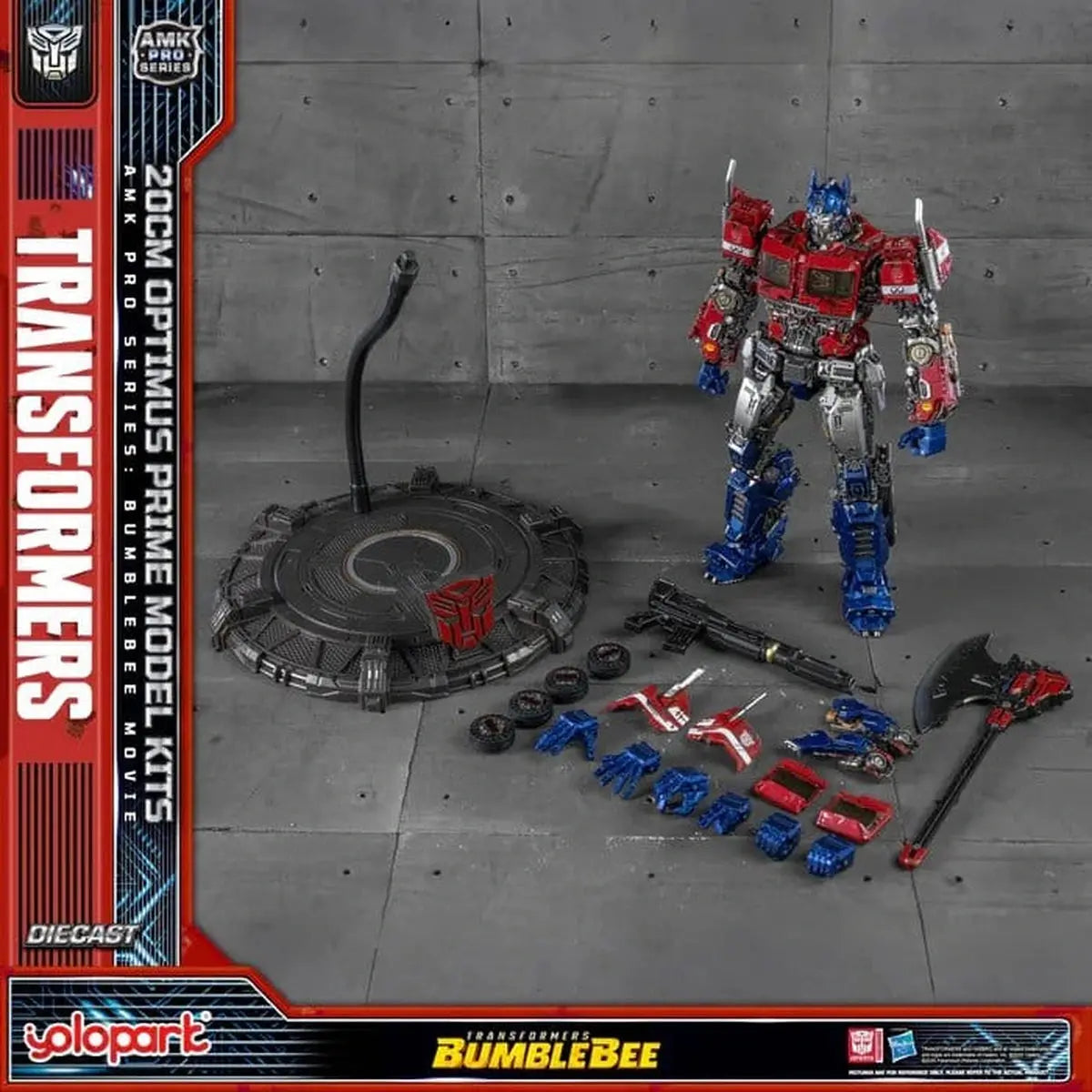 Transformers: Bumblebee Plastic Model Kit AMK PRO Series Optimus Prime 20 cm - Image 5