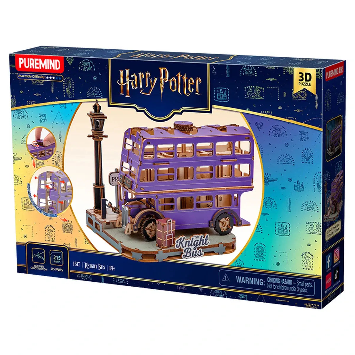 Harry Potter Puremind Wizarding Diorama Series Knight Bus - Image 3