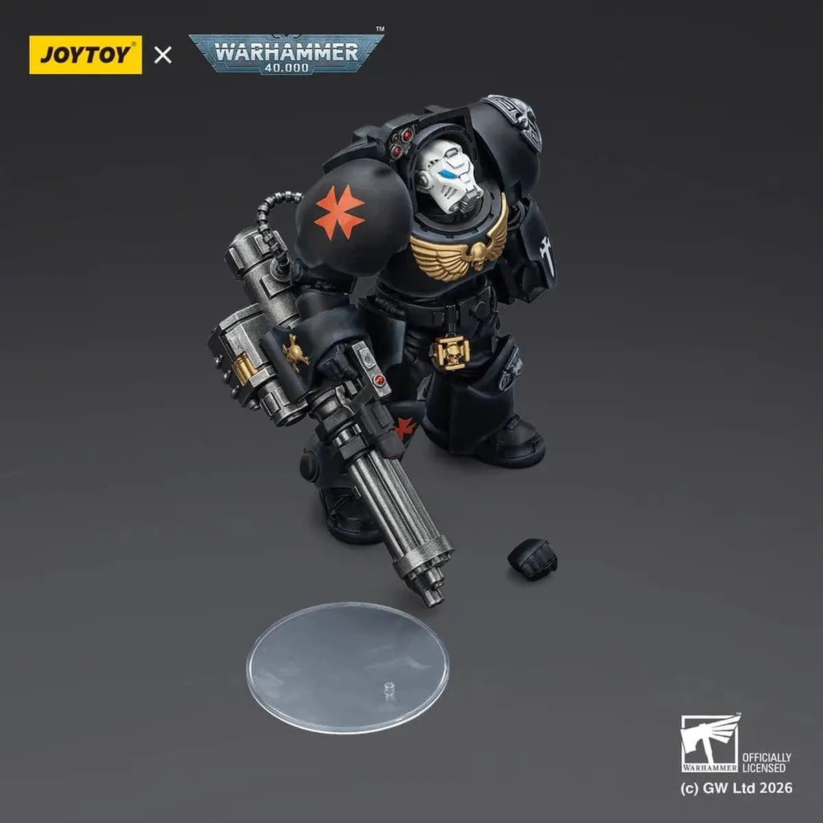 Warhammer 40,000 figurine Black Templars Terminator 3 with Power Fist and Storm Bolter 14 cm - Image 7