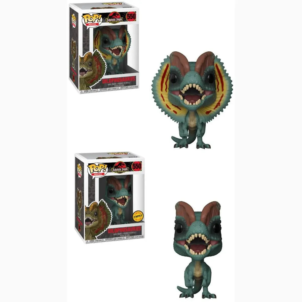 Jurassic Park assortiment POP! Movies Vinyl figurines Dilophosaurus 9 cm (6) - Image 3