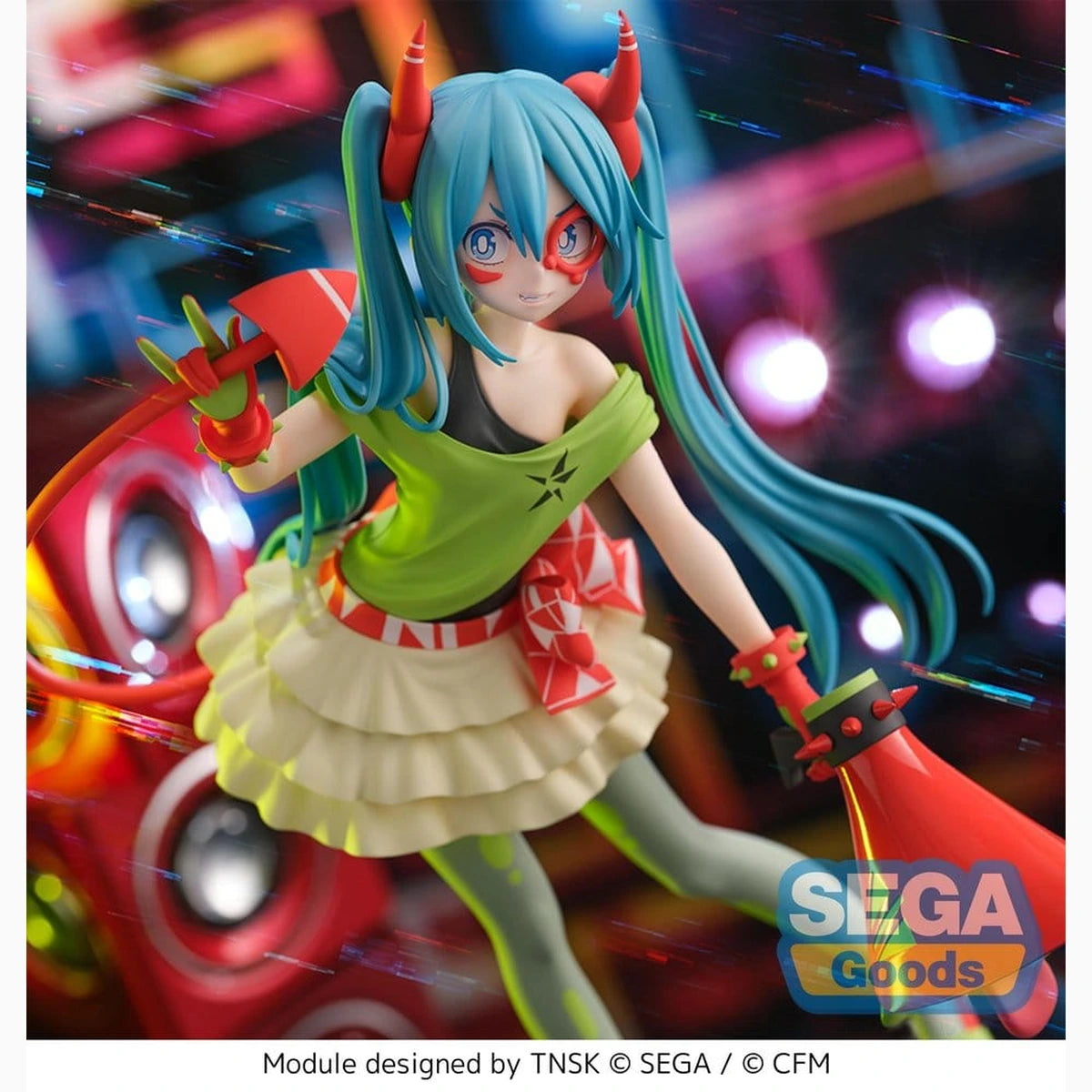 Hatsune Miku Project DIVA X FIGURIZMa figurine PVC Hatsune Miku DE:MONSTAR T.R. 22 cm - Image 6