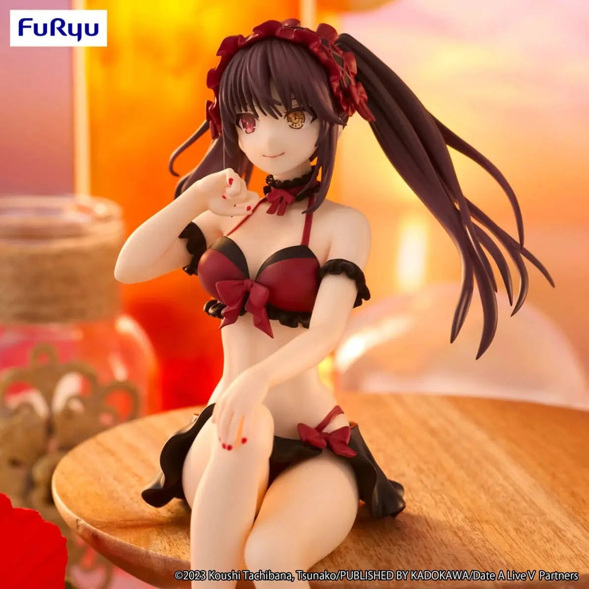 Date A Live statuette PVC Noodle Stopper Kurumi Tokisaki Swimsuit Ver. 15 cm - Image 7