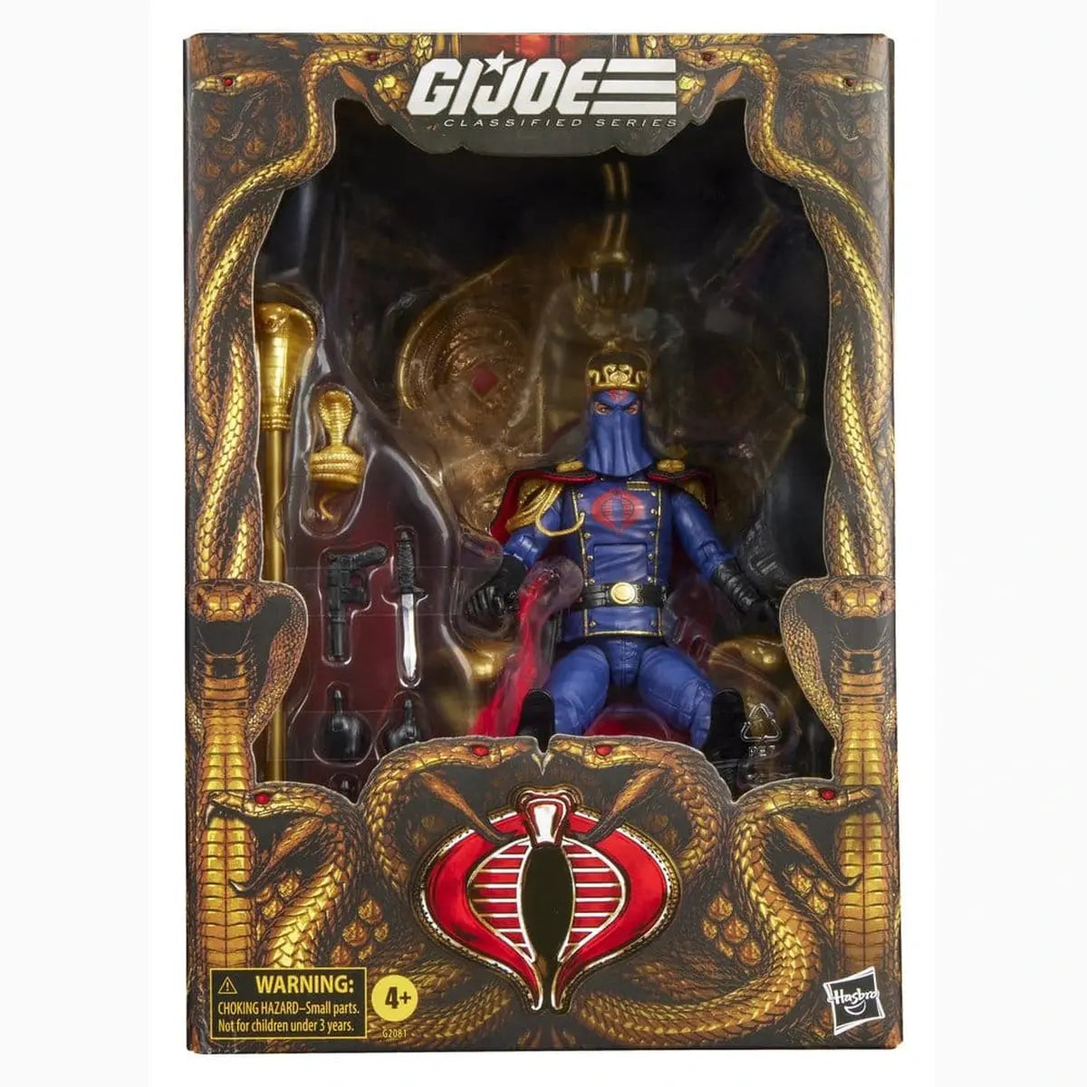 G.I. Joe Classified Series figurine Cobra Commander in Dress Uniform & Throne 15 cm - Image 7