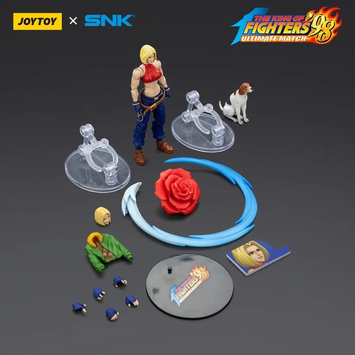 The King of Fighters '98 Ultimate Match figurine Blue Mary 11 cm - Image 7