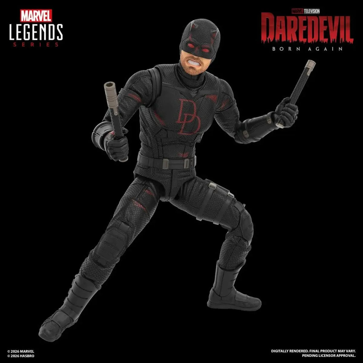 Daredevil: Born Again Marvel Legends pack 2 figurines Daredevil & Jessica Jones 15 cm - Image 7