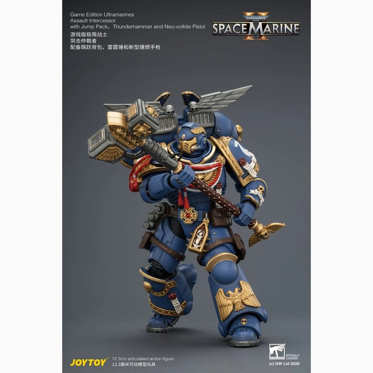 Warhammer figurine Game Edition Ultramarines Assault Intercessor 12 cm - Image 7