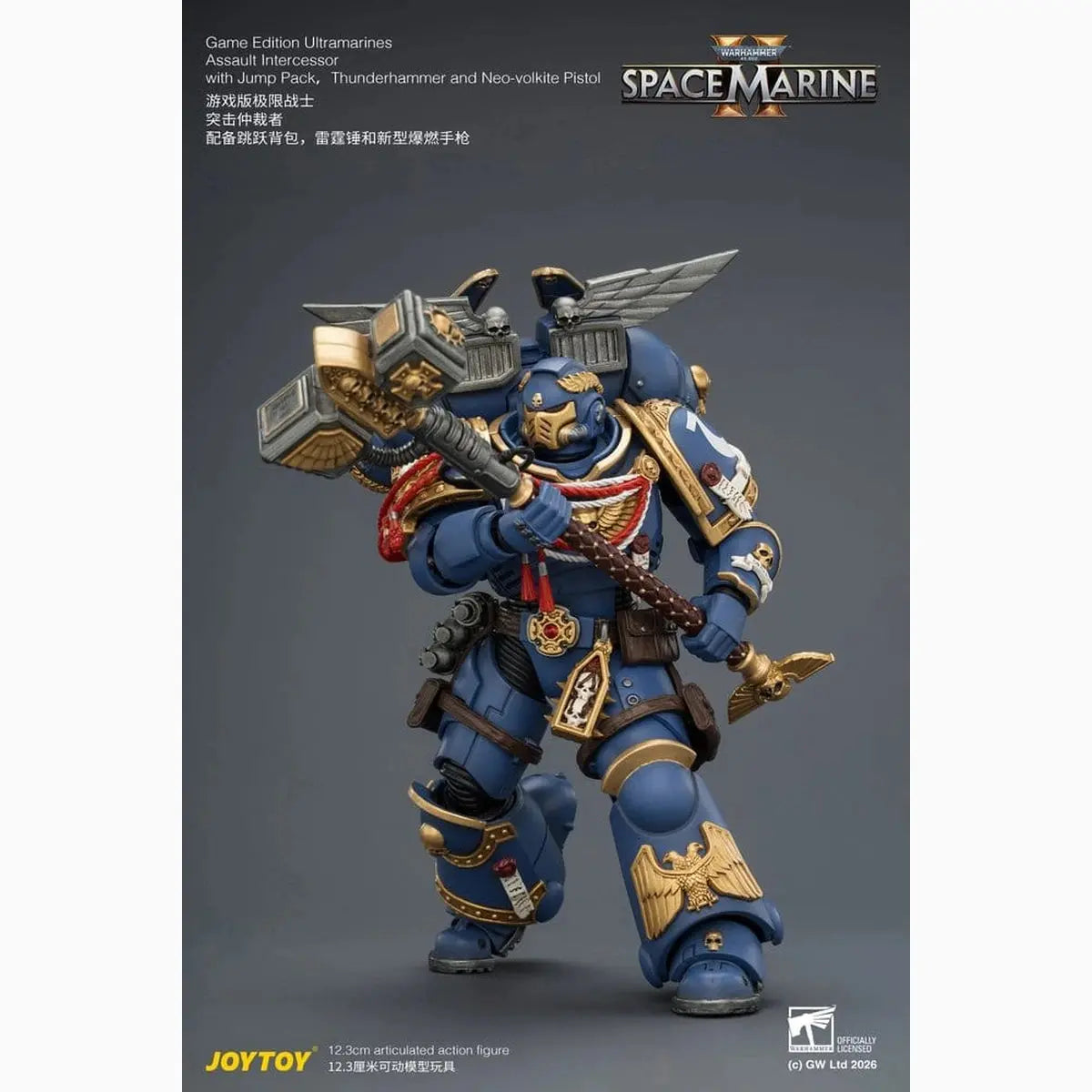 Warhammer figurine Game Edition Ultramarines Assault Intercessor 12 cm - Image 7