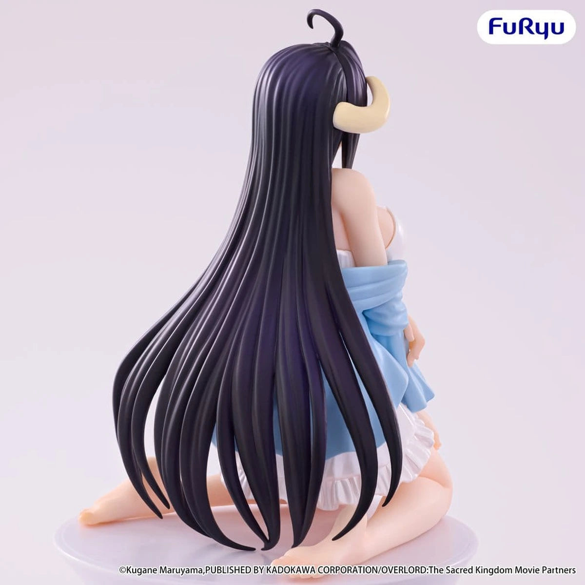 Overlord figurine PVC Noodle Stopper Albedo Loungewear Pearl White Ver. 12 cm - Image 7