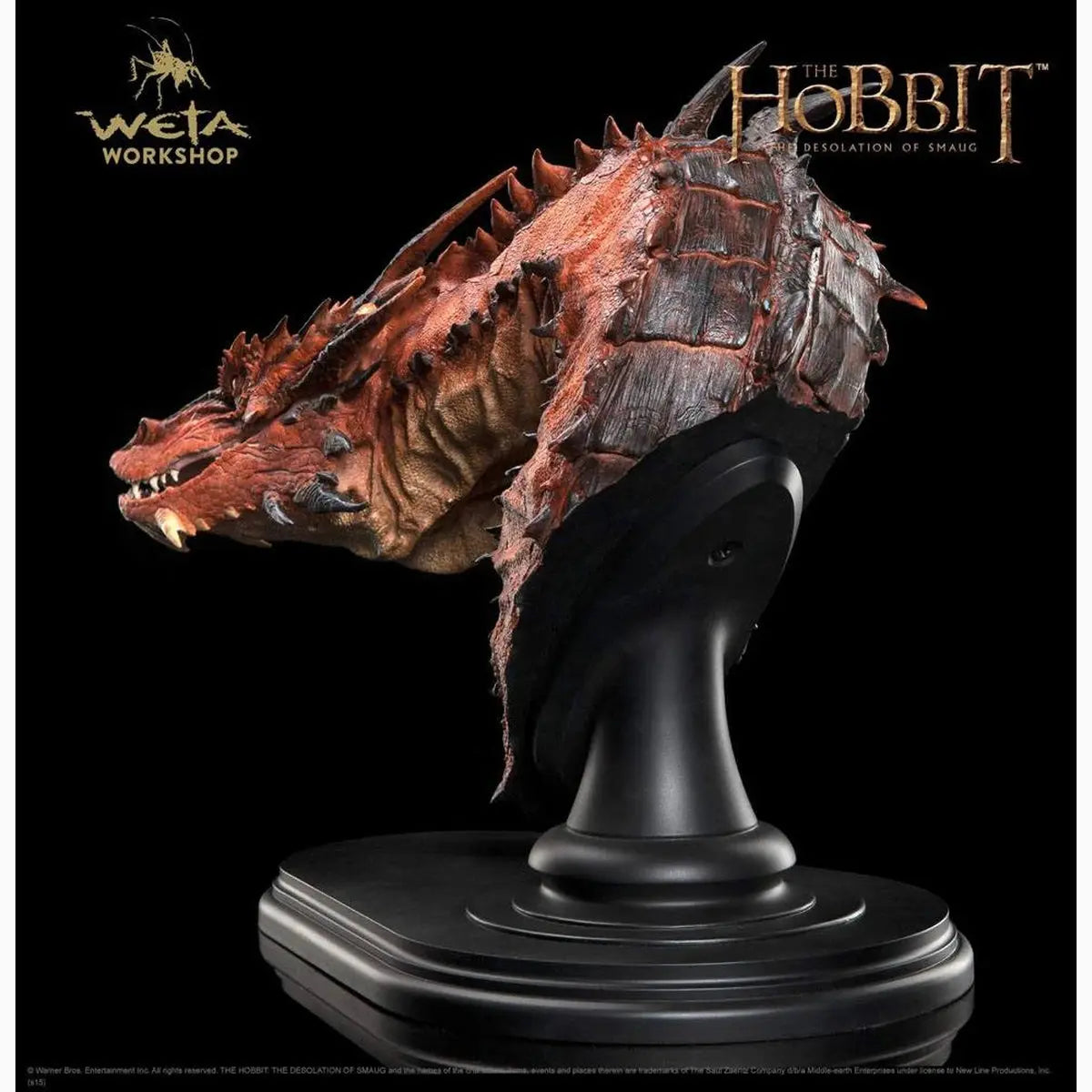 Le Hobbit La Désolation de Smaug buste Smaug 36 cm - Image 6