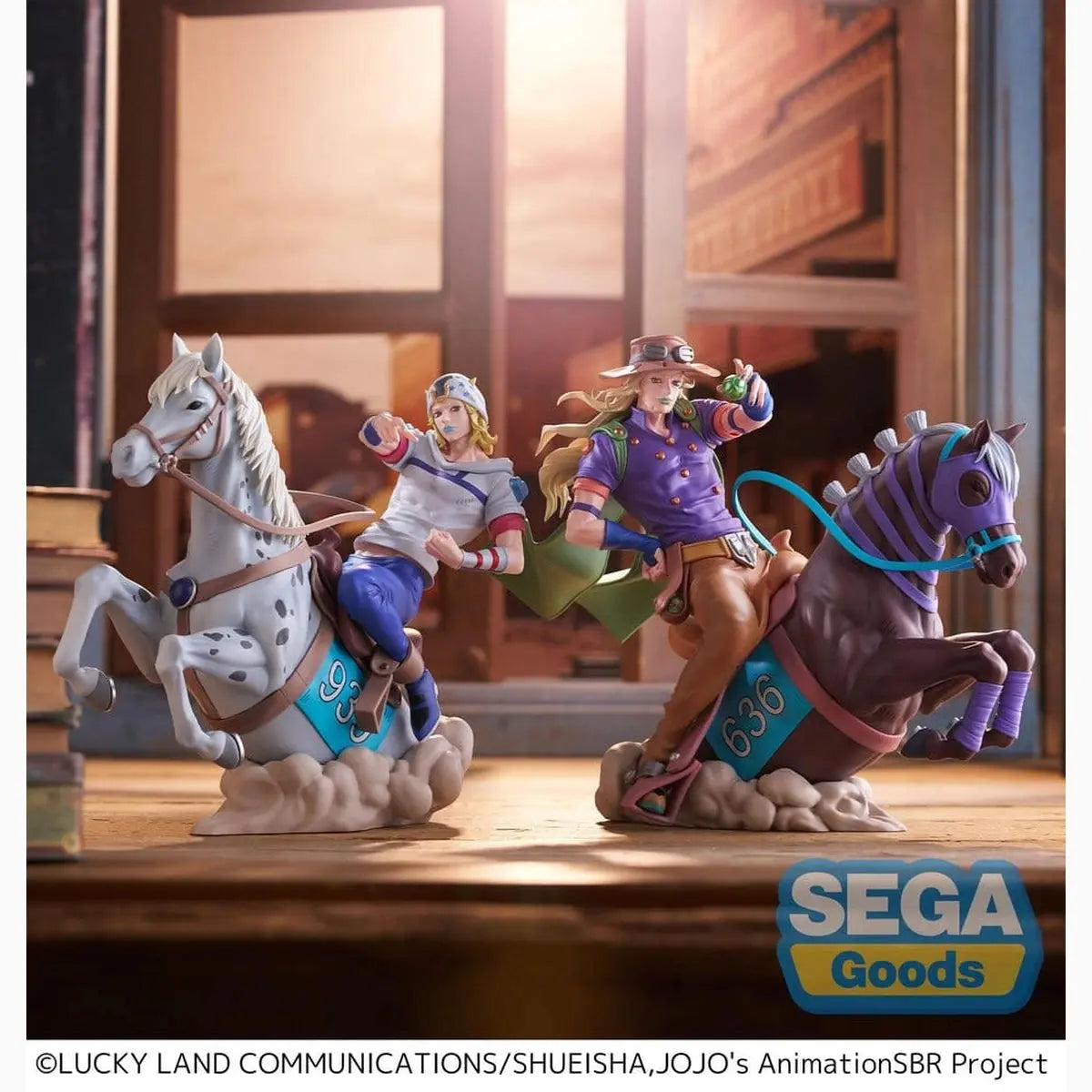 JoJo's Bizarre Adventure: Steel Ball Run XrossLinkMAX figurine PVC Gyro Zeppeli 18 cm - Image 7