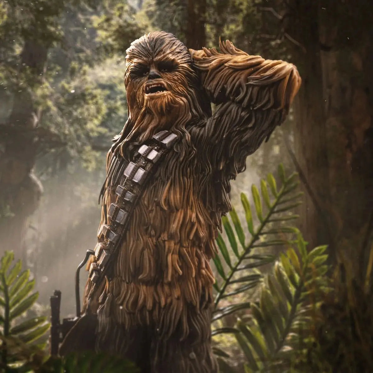 Star Wars Episode VI Art Scale Statue 1/10 Chewbacca and Tokkat 22 cm - Image 7