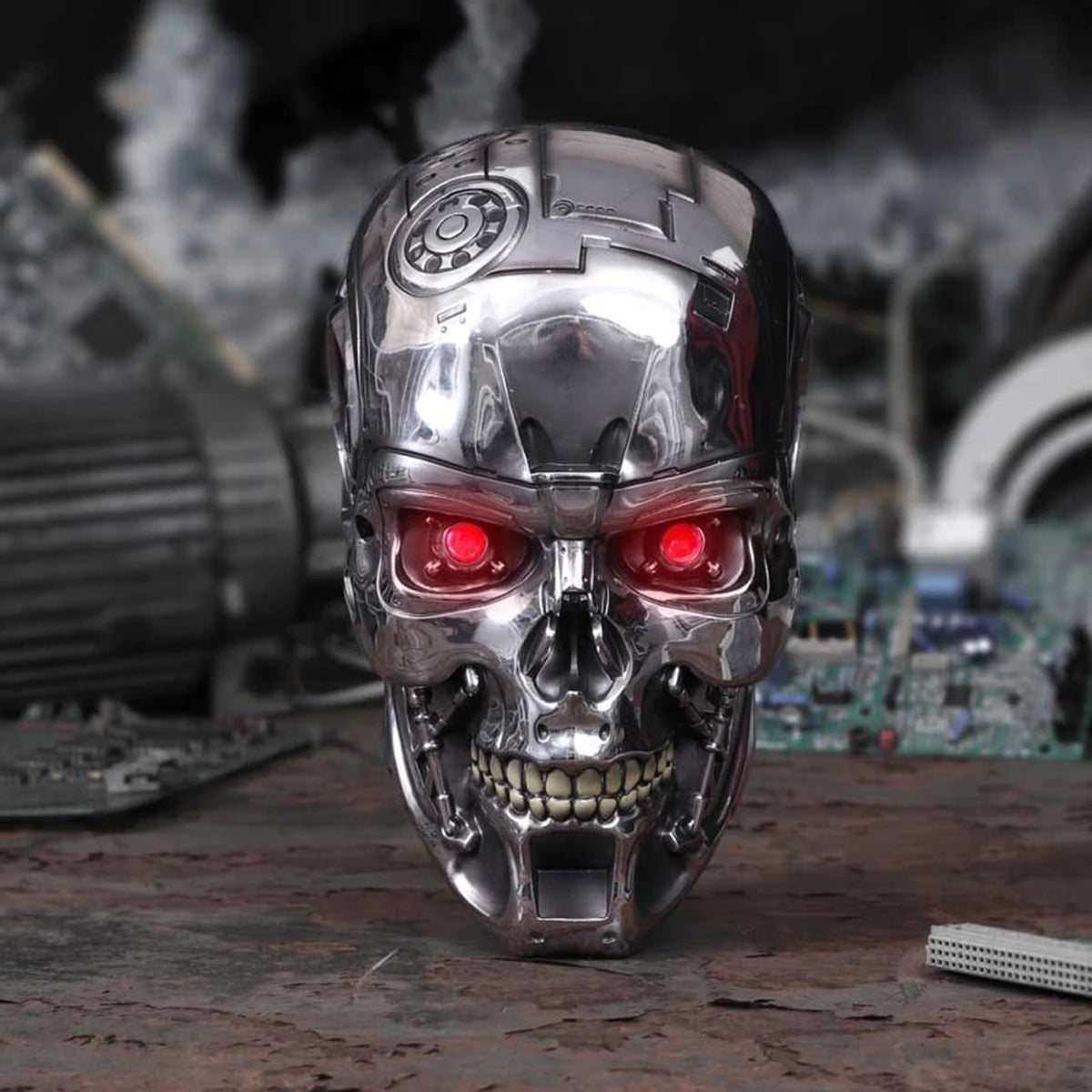 Terminator Statue T-800 Head 23Cm - Image 3
