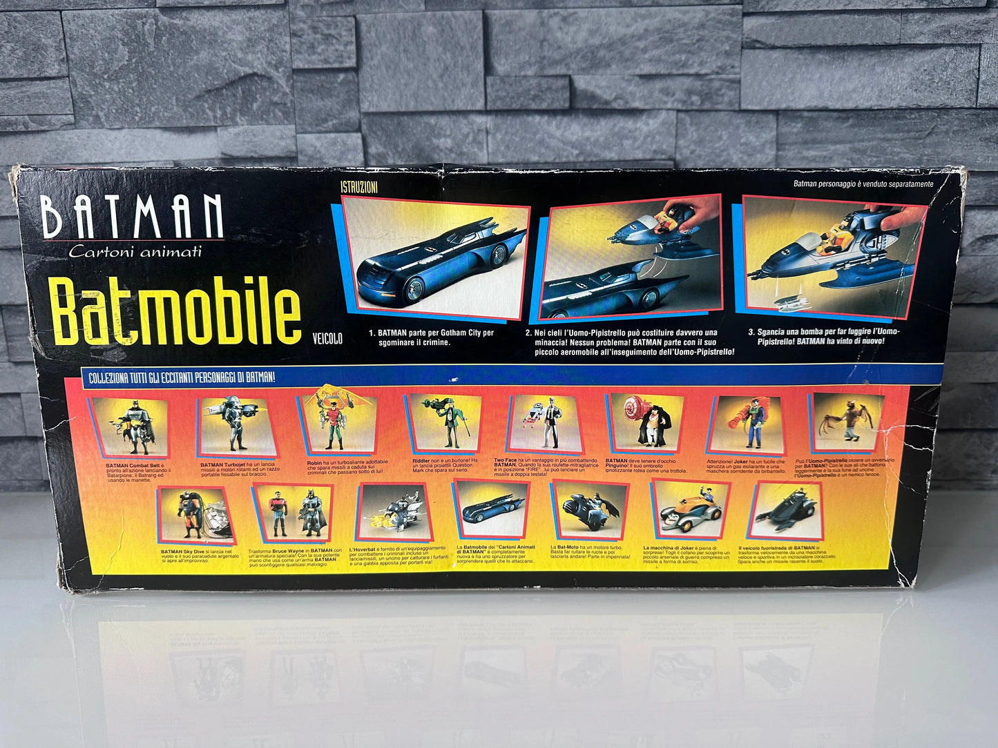 Batmobile et Batman Kenner 1993 Kenner