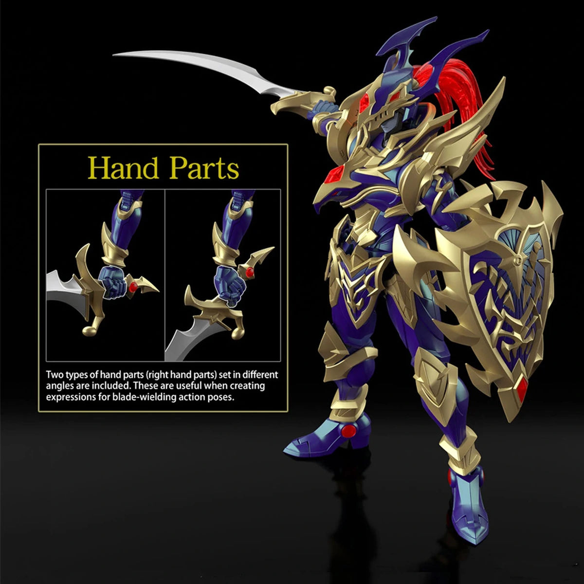 Yu Gi Oh Figure-Rise Standard Amplified Black Luster Soldier - Image 3