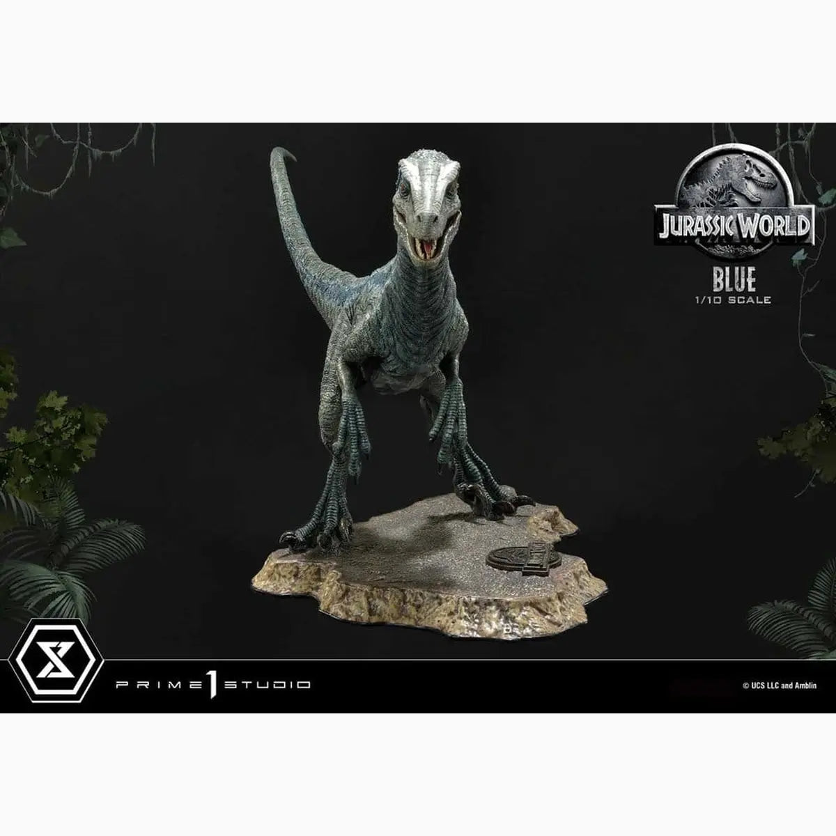 Jurassic World (Film) Prime Collectible Figures statue 1/10 Blue 17 cm - Image 7
